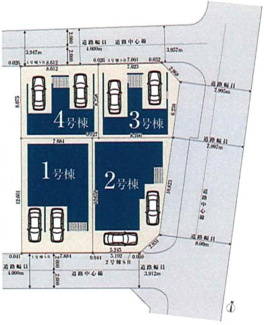 【区画図】 | 名古屋市熱田区旗屋2丁目16-9【仲介手数料無料】新築一戸建て 1号棟