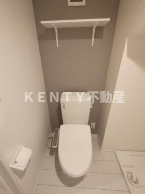 【トイレ】 | TYPE戸越公園 | 落ち着いた色調のトイレです