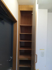 シューズボックス上段