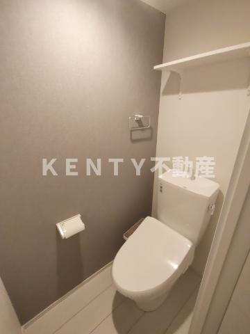 【トイレ】 | TYPE戸越公園 | 清潔感のあるトイレです