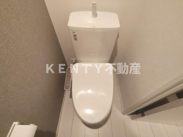 【トイレ】 | TYPE戸越公園 | 落ち着いた色調のトイレです