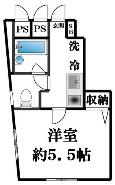 間取り図（概略図）になります。