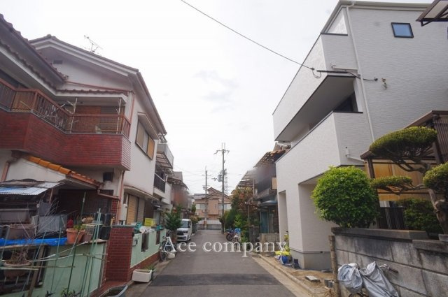 【前面道路含む現地写真】 | 八尾市上尾町3丁目 | 【前面道路：幅員4.7ｍ☆】