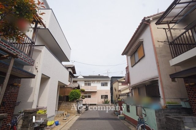 【前面道路含む現地写真】 | 八尾市上尾町3丁目 | 【前面道路：幅員4.7ｍ☆】