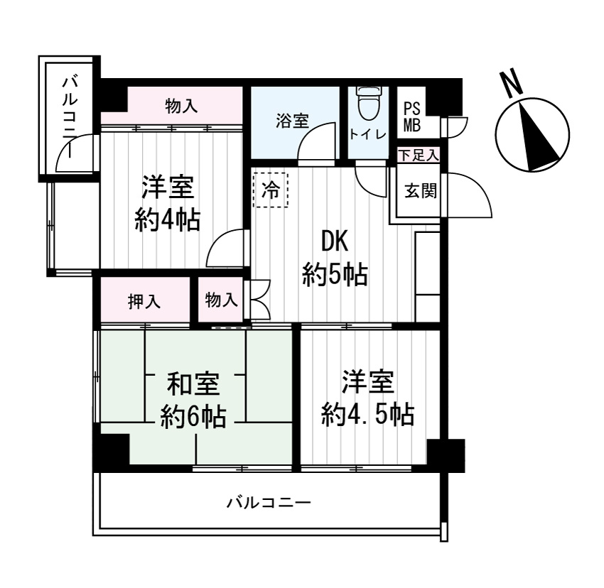 【間取り】の画像