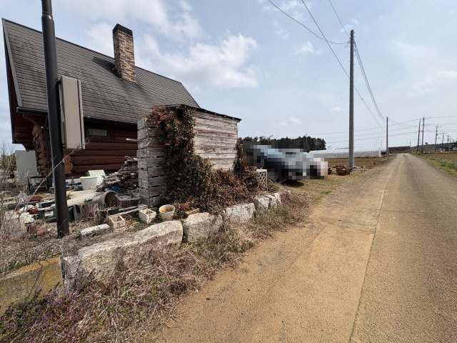 【前面道路含む現地写真】 | 鉾田市安塚　ロフト付き1LDK