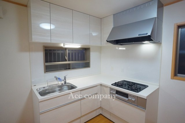 【キッチン】 | 八尾市上尾町2丁目 | L型システムキッチン新調です☆