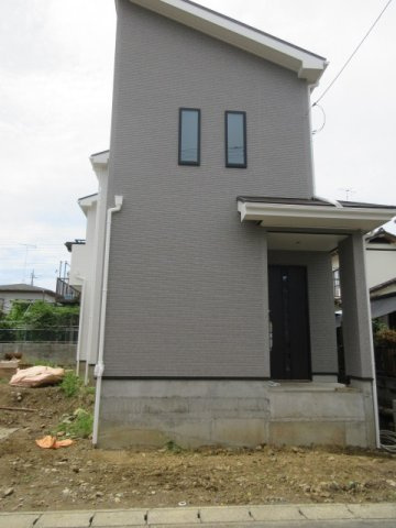 【仲介手数料無料】新築戸建　熊谷市弥藤吾1134-47（全1棟）の前面道路含む現地写真