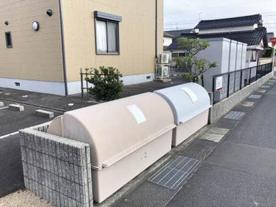 【その他共用部分】 | バリュージュ佐野C | ゴミ置場