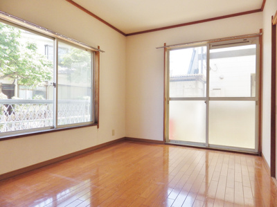 【寝室】 | メゾンイーグルD棟 | 他号室参考写真　2面採光