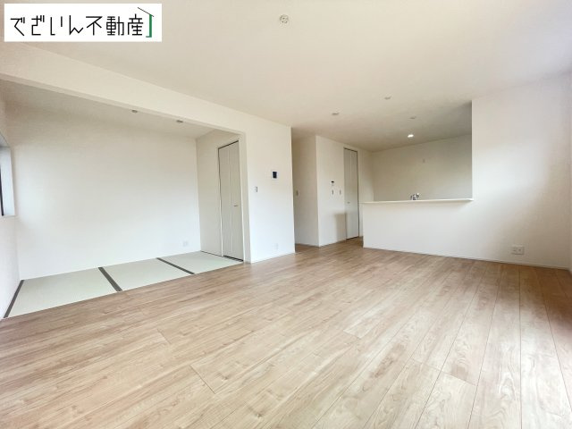【居間・リビング】 | Livele Garden.S加須市三俣1丁目　新築住宅 | ≪3号棟≫
現地(2026年8月撮影)