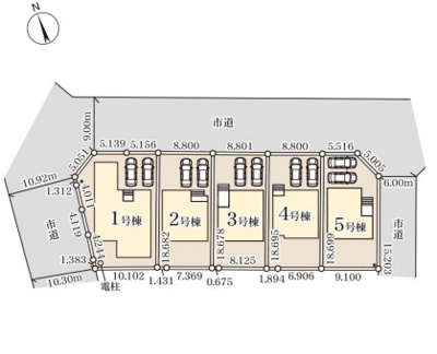 【区画図】 | Livele Garden.S加須市三俣1丁目　新築住宅