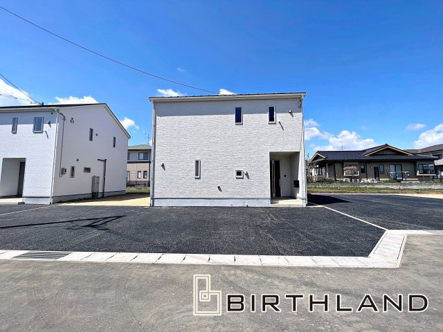 新築戸建・新築建売　矢吹町一本木第6　善郷小・矢吹中の外観|〈2号棟〉完成いたしました！いつでもご内覧可能です♪お気軽にお問い合わせください！