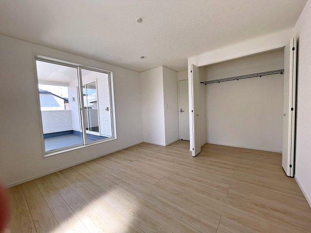 新築戸建・新築建売　矢吹町一本木第6　善郷小・矢吹中の洋室|8.5帖の洋室　ゆとりがありご夫婦の主寝室におすすめです！