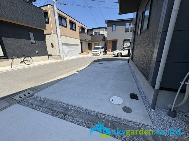 茅ヶ崎市今宿４期　新築戸建　全２棟１号棟の駐車場|駐車スペース
