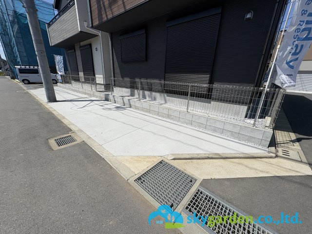 茅ヶ崎市今宿４期　新築戸建　全２棟１号棟の駐車場|駐車スペース