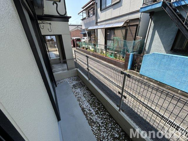 サンライフ西大路のバルコニー