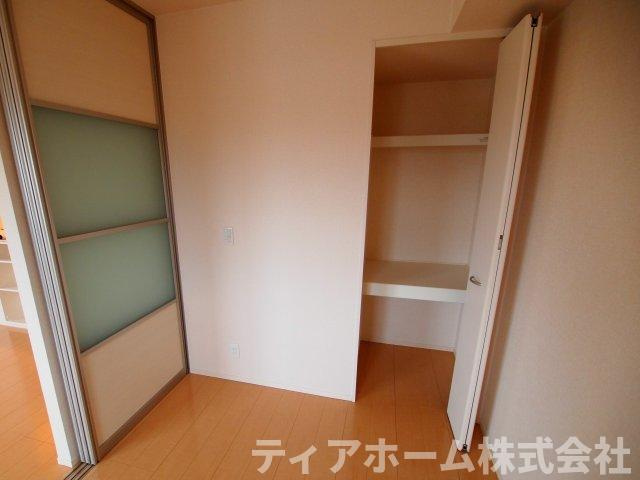 フェリーチェ真美ヶ丘A棟の収納|大きなものも収納できそうです