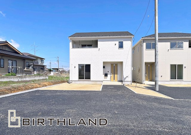 新築戸建・新築建売　矢吹町一本木第6　善郷小・矢吹中の外観|〈3号棟〉完成いたしました！いつでもご内覧可能です♪お気軽にお問い合わせください！