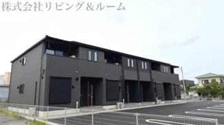 【外観パース】 | アンフィニ佐原Ｂ
