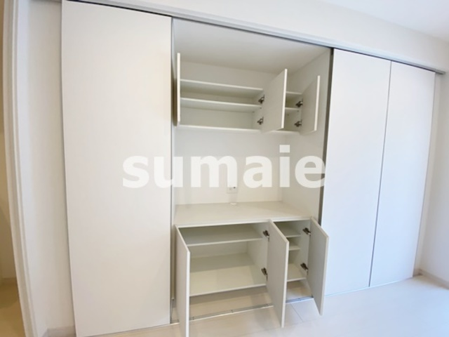 リブリ・浦和針ヶ谷の収納|備え付けのキャビネット！