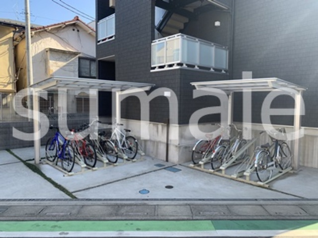 リブリ・浦和針ヶ谷のその他共用部分|敷地内駐輪場