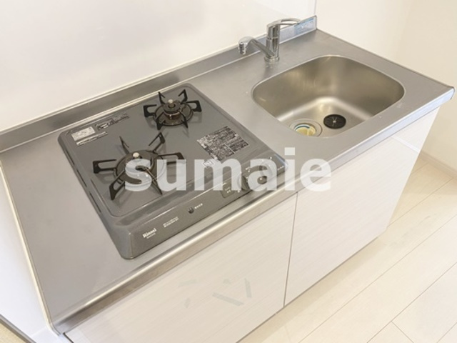 リブリ・浦和針ヶ谷のキッチン|ガスコンロ設置済み！