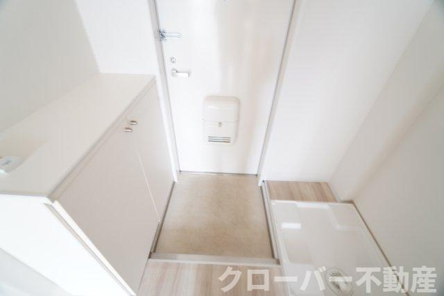 ミヤザキハイツの玄関
