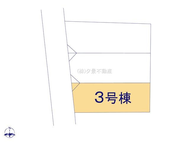 《仲介手数料無料》南区別所２丁目4-7新築一戸建てケイアイグレイスの区画図