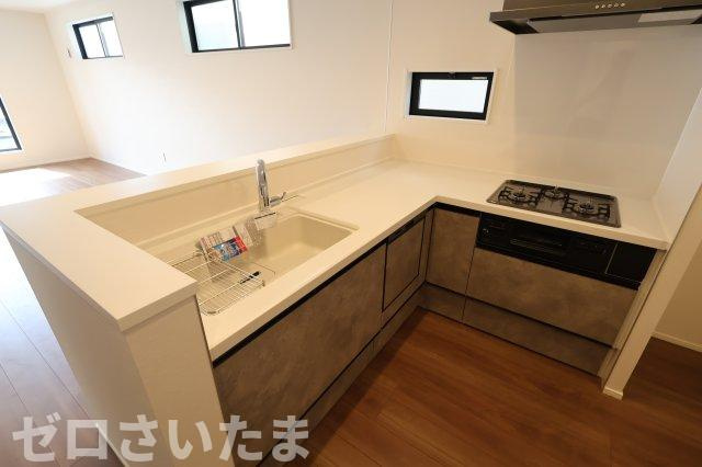 《仲介手数料無料》南区別所２丁目4-7新築一戸建てケイアイグレイスのキッチン