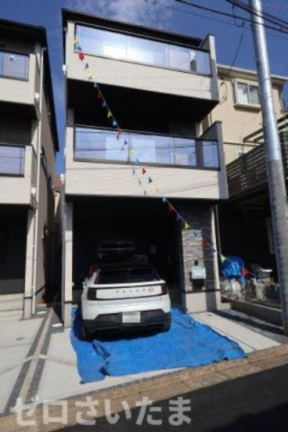《仲介手数料無料》南区別所２丁目4-7新築一戸建てケイアイグレイスの外観|撮影日 2026年5月2日 14:00 晴れ
浦和区別所小学校の校門まで玄関から30歩くらいで着きます！近い！