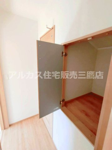 中央線 武蔵境駅 25分 新築戸建 調布市深大寺北町６丁目の収納