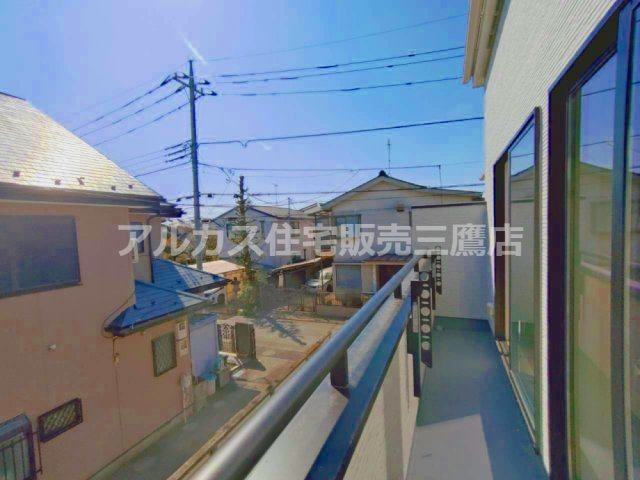 中央線 武蔵境駅 25分 新築戸建 調布市深大寺北町６丁目のバルコニー