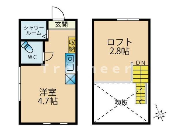 【間取り】 | アーバンプレイス代々木公園WEST