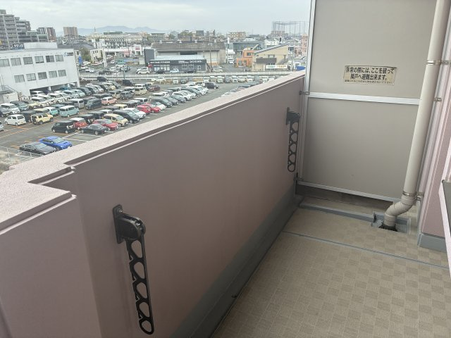 シティライフ田迎Ⅱのバルコニー