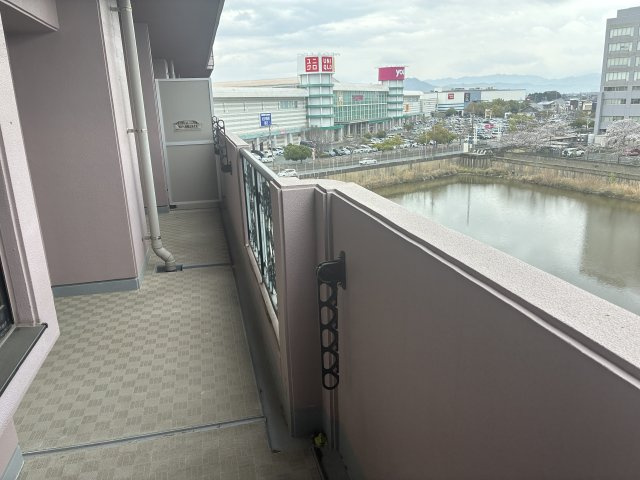 シティライフ田迎Ⅱのバルコニー