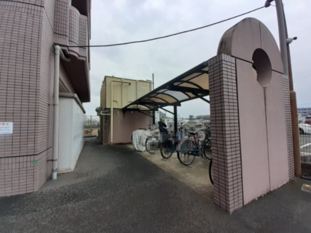 シティライフ田迎Ⅱの駐輪場