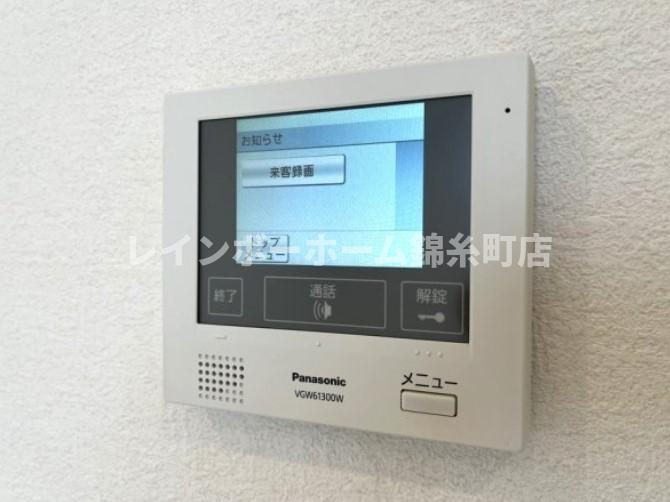 Crecia曳舟のセキュリティ|※建築中のため同施工会社参考写真となります。