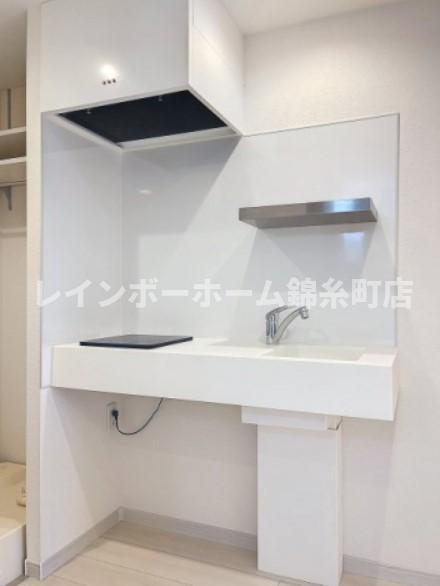 Crecia曳舟のキッチン|※建築中のため同施工会社参考写真となります。