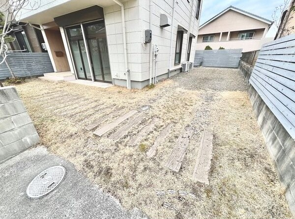 大清水２丁目戸建の庭
