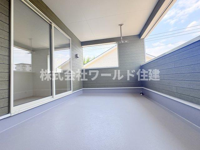 飯能市青木第5＿のバルコニー