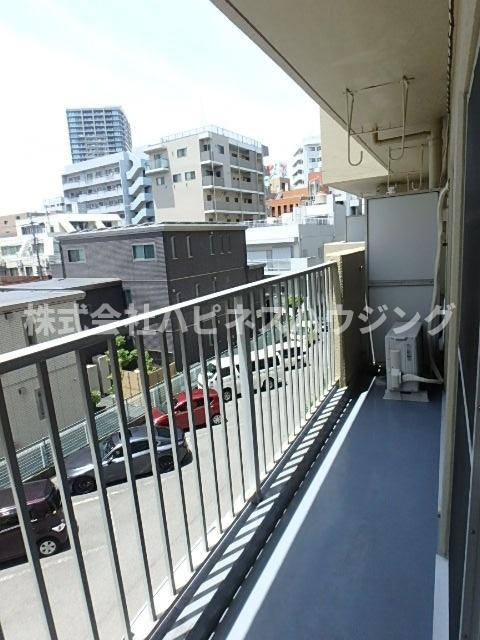 山口マンションのバルコニー