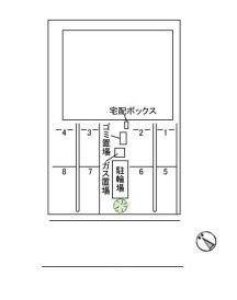 【区画図】 | エクラージュ多治米