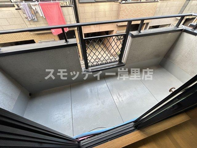 千本南2丁目戸建てのバルコニー