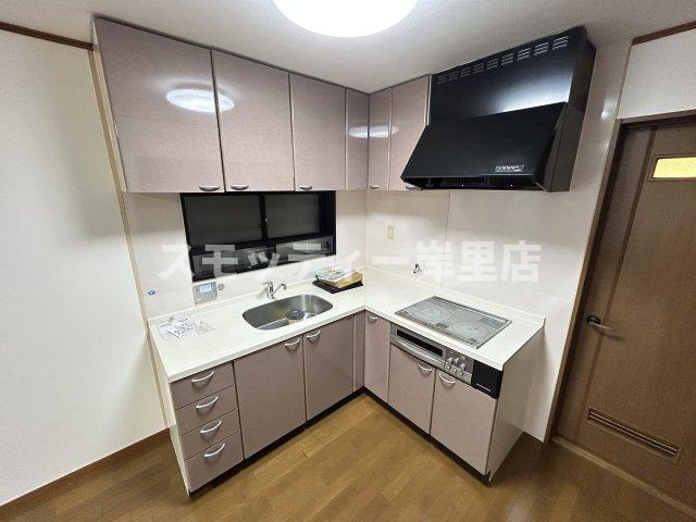 千本南2丁目戸建てのキッチン