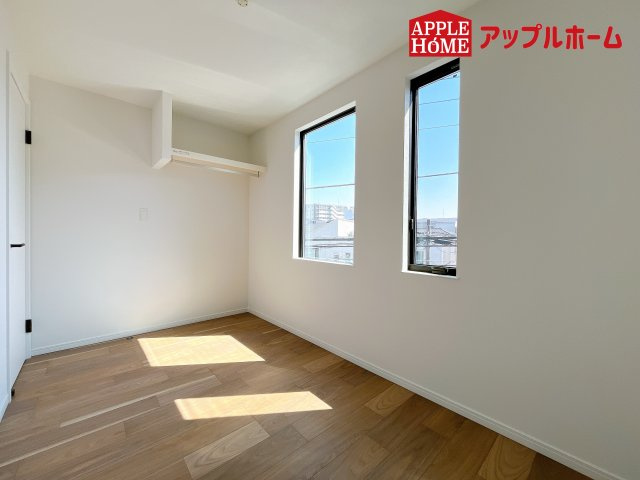 [新築住宅] さいたま市浦和区高砂4丁目 全3棟の洋室|居室は全室収納あり！たっぷりある収納活用でお部屋もキレイを保てます♪
