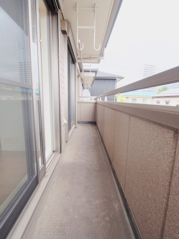 ヘーベルメゾン鹿籠のバルコニー