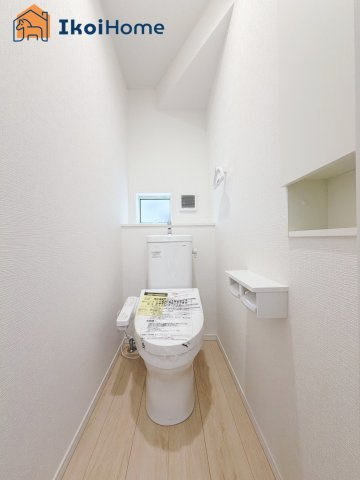 明石市大久保町谷八木第6　1号棟　のトイレ|【ホームページに現地動画掲載中】●年中無休：当日予約可●各階ウォシュレット、暖房便座が標準装備！