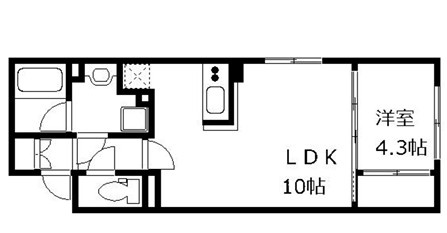 MAXIV CROS板橋の間取り