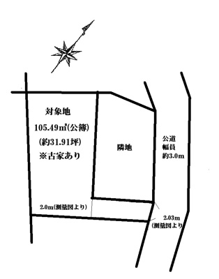 【区画図】 | 長井５丁目中古戸建